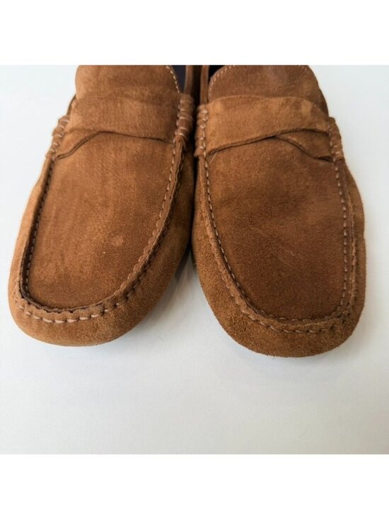 To Boot New York Brown Suede Penny Loafers Men\'s Size 10 main image 7
